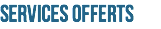 Services offerts